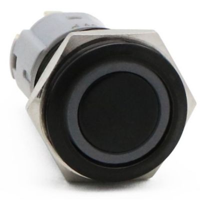 16mm Round Push Button Momentary Switch Black White Red Green Blue